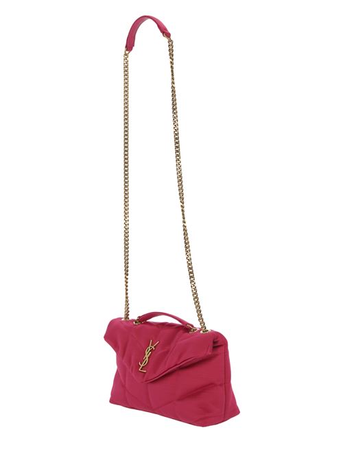 Pink 'Toy' quilted shoulder bag. Saint Laurent | 747758FABXB5652